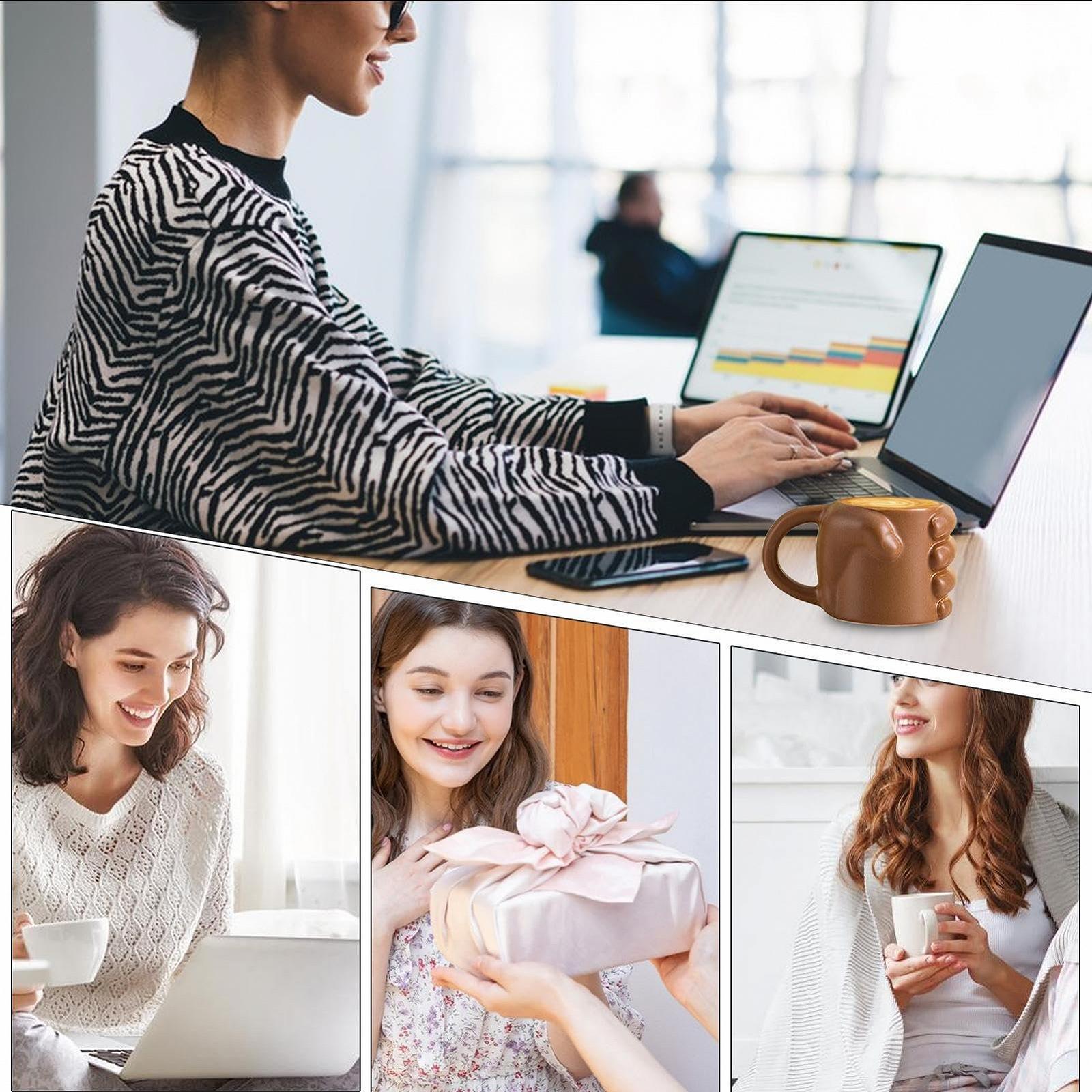 Кружка Spa smile Оригинальная кружка-кулак, фото №4