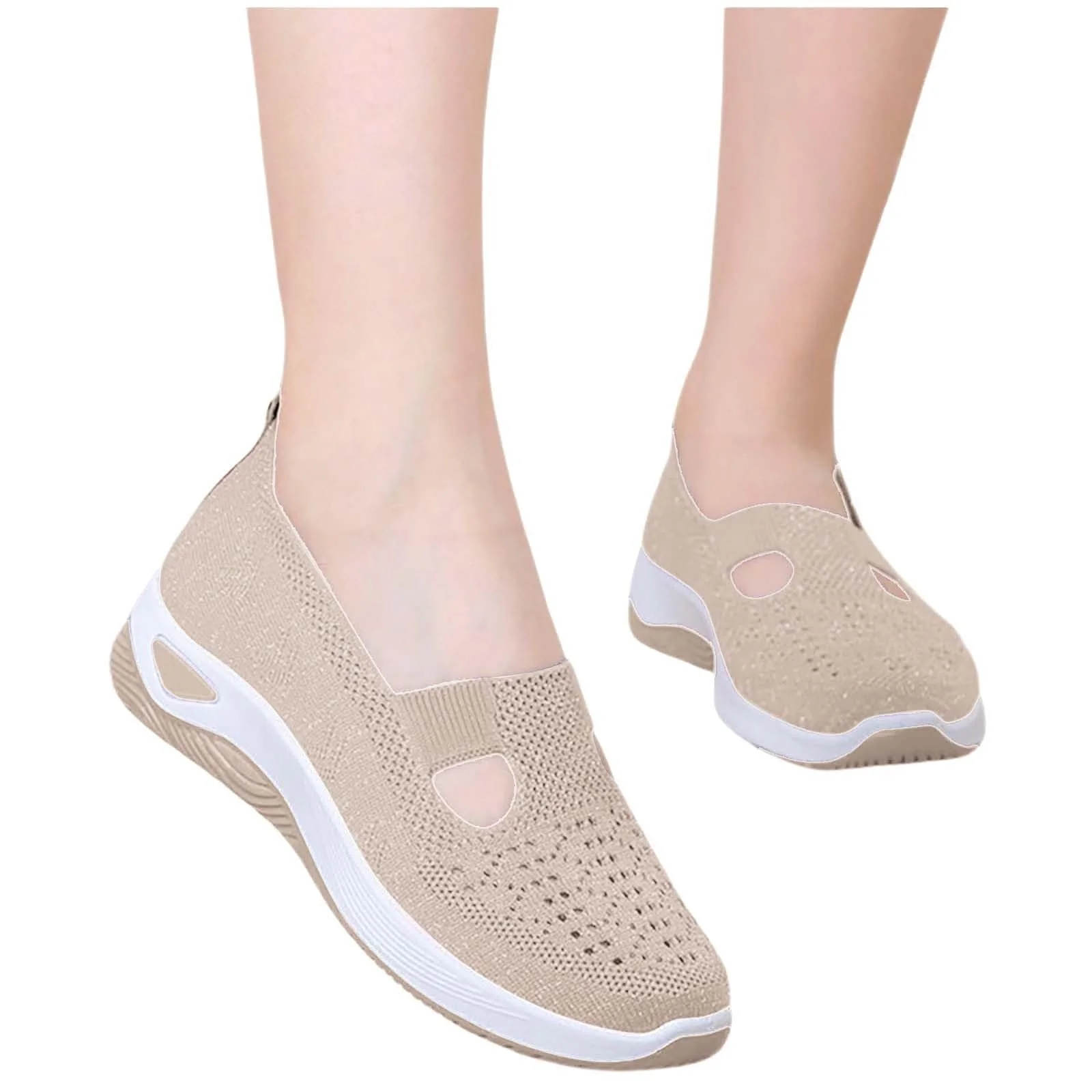 Ортопедические Кроссовки Gyaimxfu Женские Без шнуровки Платформа Легкие Удобные, фото №2 Ортопедические Кроссовки Gyaimxfu Женские Без шнуровки Платформа Легкие Удобные, фото №2