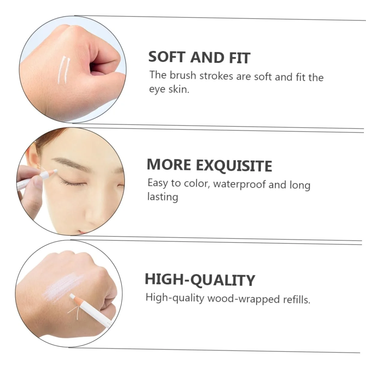 Подводка для глаз FRCOLOR,, фото №4