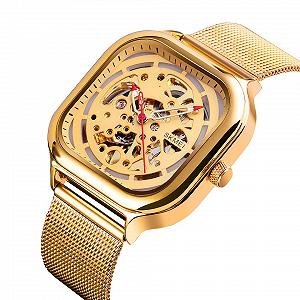 Годинник Skmei 9184 GD Золотий synthetic.ua - Фото 1