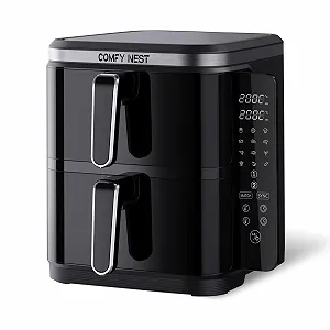 Мультипечь Comfy Nest CN-06177 11 L (2x5.5 L) Black - Фото 1