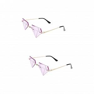 Сонцезахисні окуляри VALICLUD Діамантоподібні Фіолетовий - Фото 1