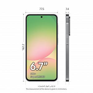 Смартфон Samsung Galaxy A56 5G 8 ГБ ОЗП 128 ГБ Graphite synthetic.ua - Фото 1