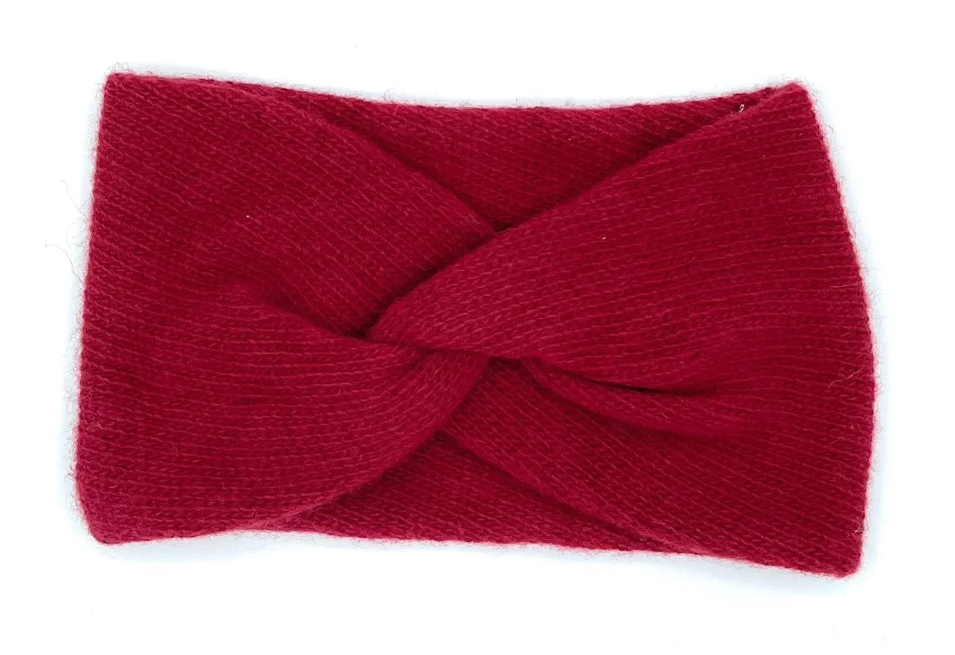 Вязаная повязка на голову Женская из 50% переработанного кашемира, фото №1