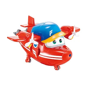 Трансформер Super Wings Series 2 Flip Самолет Робот 12 см synthetic.ua - Фото 1