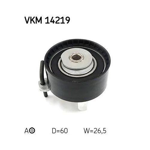 Ролик натяжний ременя ГРМ SKF VKM 14219 для FORD FORD (CHANGAN), фото №2