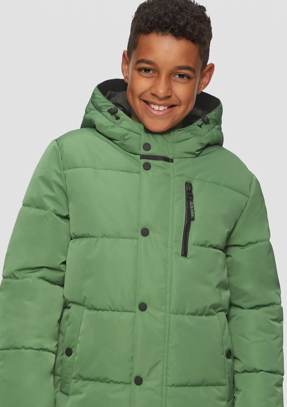 Куртка стеганая s.Oliver для мальчиков с регулируемым подолом, фото №3 Куртка стеганая s.Oliver для мальчиков с регулируемым подолом, фото №3