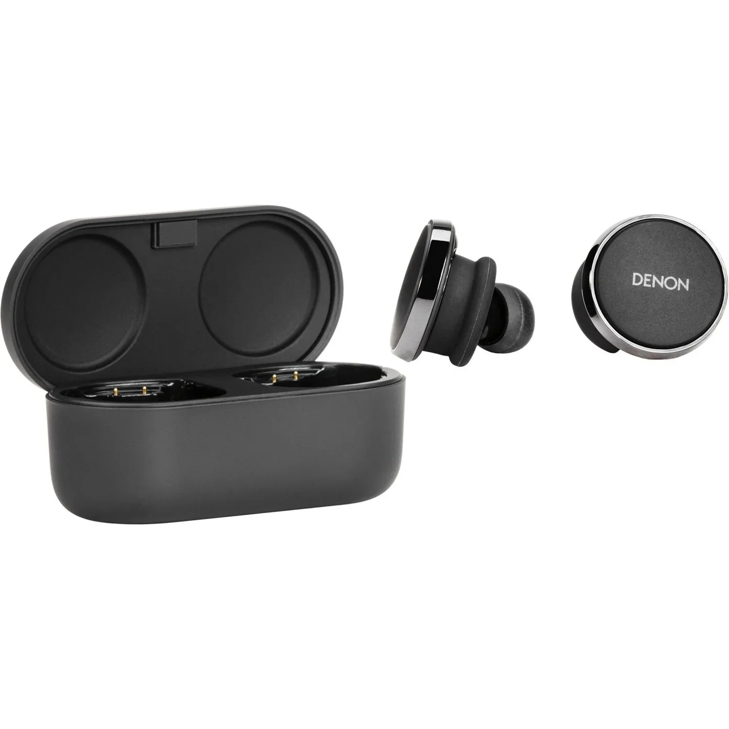Бездротові навушники Denon PerL Pro / Bluetooth 5.3 / aptX AAC SBC / До 32 годин роботи від кейсу / Чорний, фото №2