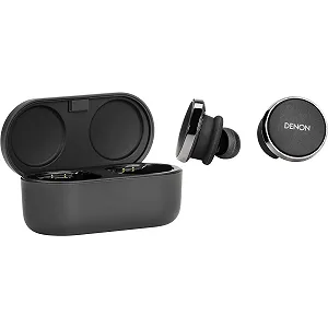 Бездротові навушники Denon PerL Pro / Bluetooth 5.3 / aptX AAC SBC / До 32 годин роботи від кейсу / Чорний synthetic.ua - Фото 1