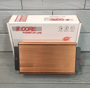 Преобразователь напряжения 12V-220V 1000W/инвертор автомобильный 1000W 12 V UN-3054 work 660W synthetic.ua - Фото 1