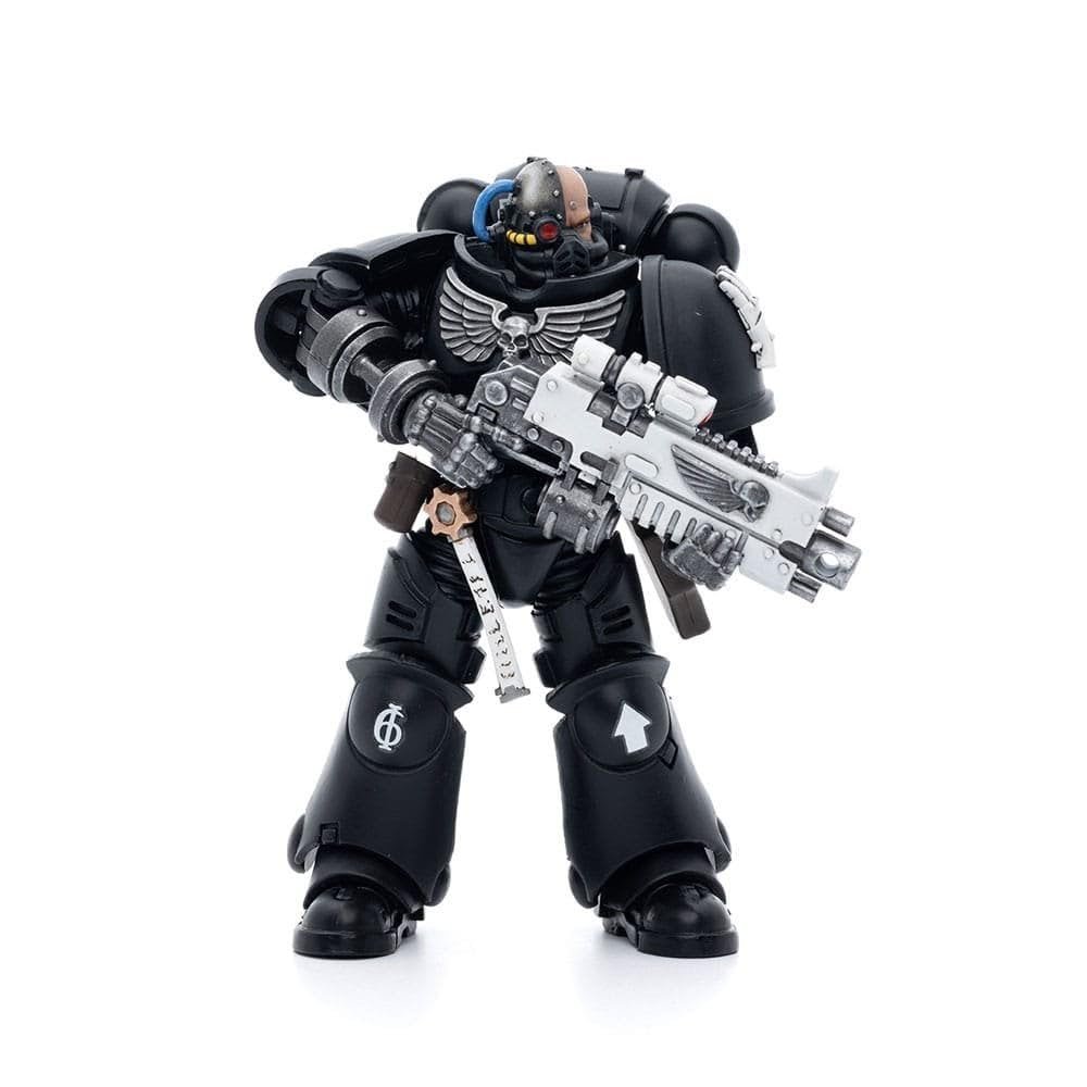 Фигурка JoyToy WH 40K Iron Hands Advocate Brother Gravak 1/18, фото №1