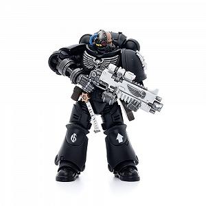 Фигурка JoyToy WH 40K Iron Hands Advocate Brother Gravak 1/18 - Фото 1