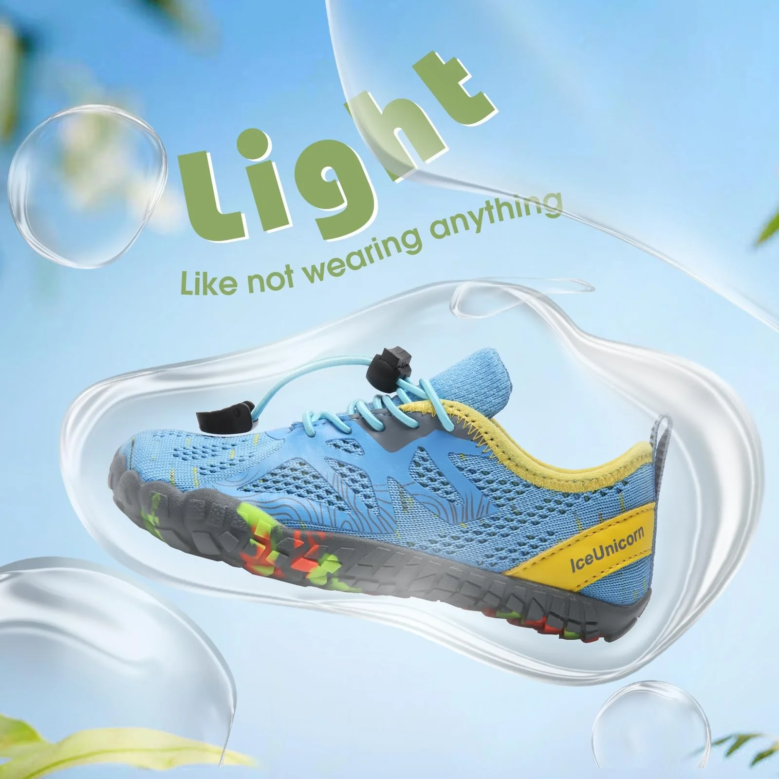 Босоножки IceUnicorn Детские и девочек Кроссовки для купания АкваКроссовки Дышащие кроссовки для трейлраннинга, фото №3