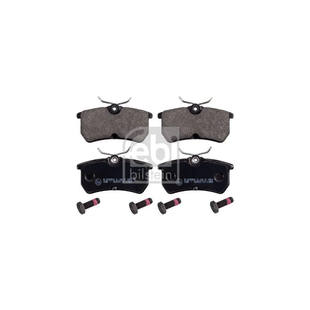 Комплект гальмівних колодок, дискове гальмо FEBI BILSTEIN 16167 для FORD, FORD USA, фото №2