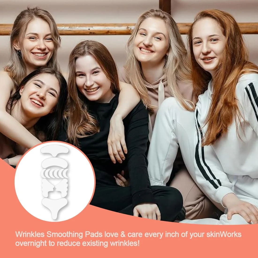 Пластирі від зморшок OUDQFCJ, 8 шт., фото №5 Пластирі від зморшок OUDQFCJ, 8 шт., фото №5