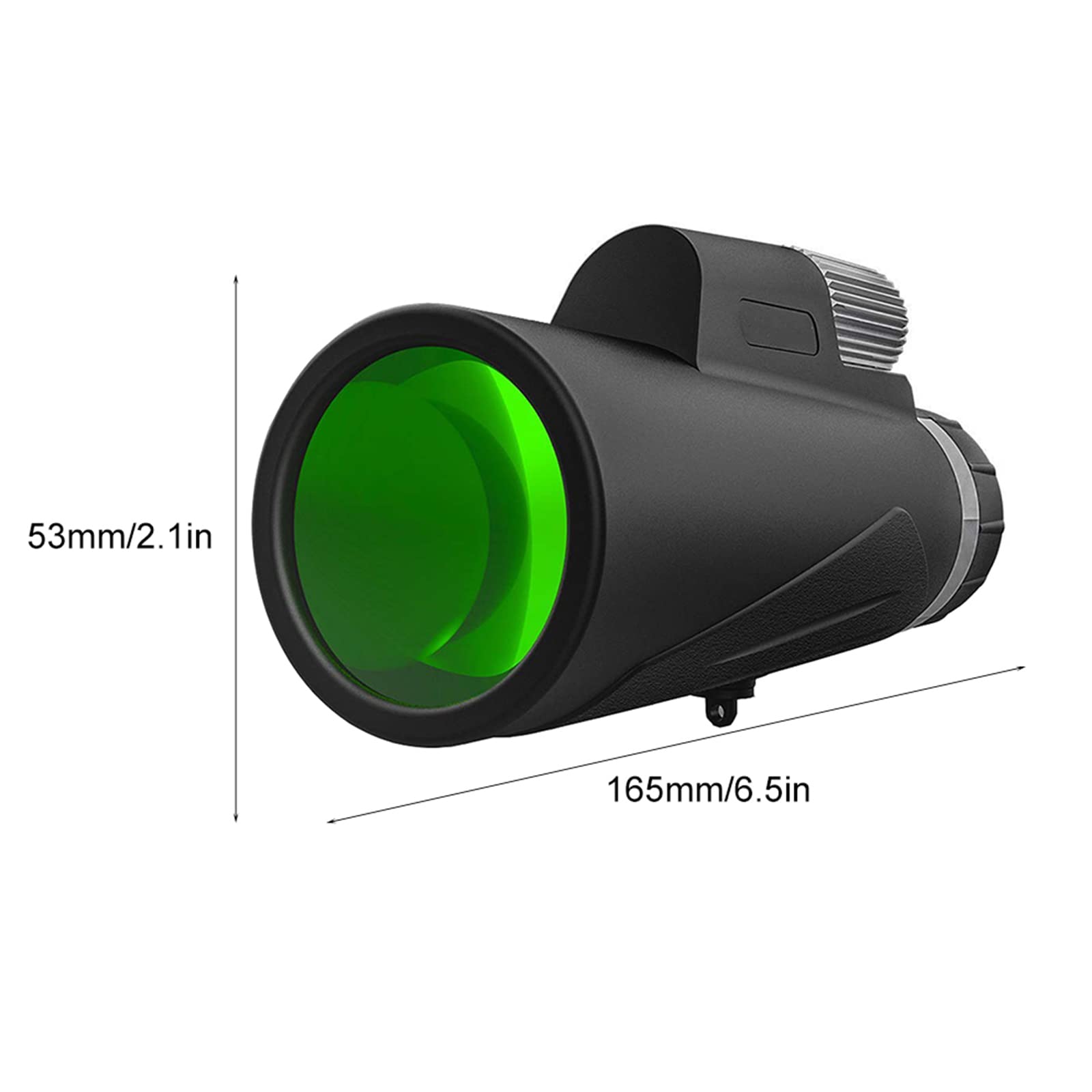 Монокуляр DERBUT 12x50 черный, фото №2