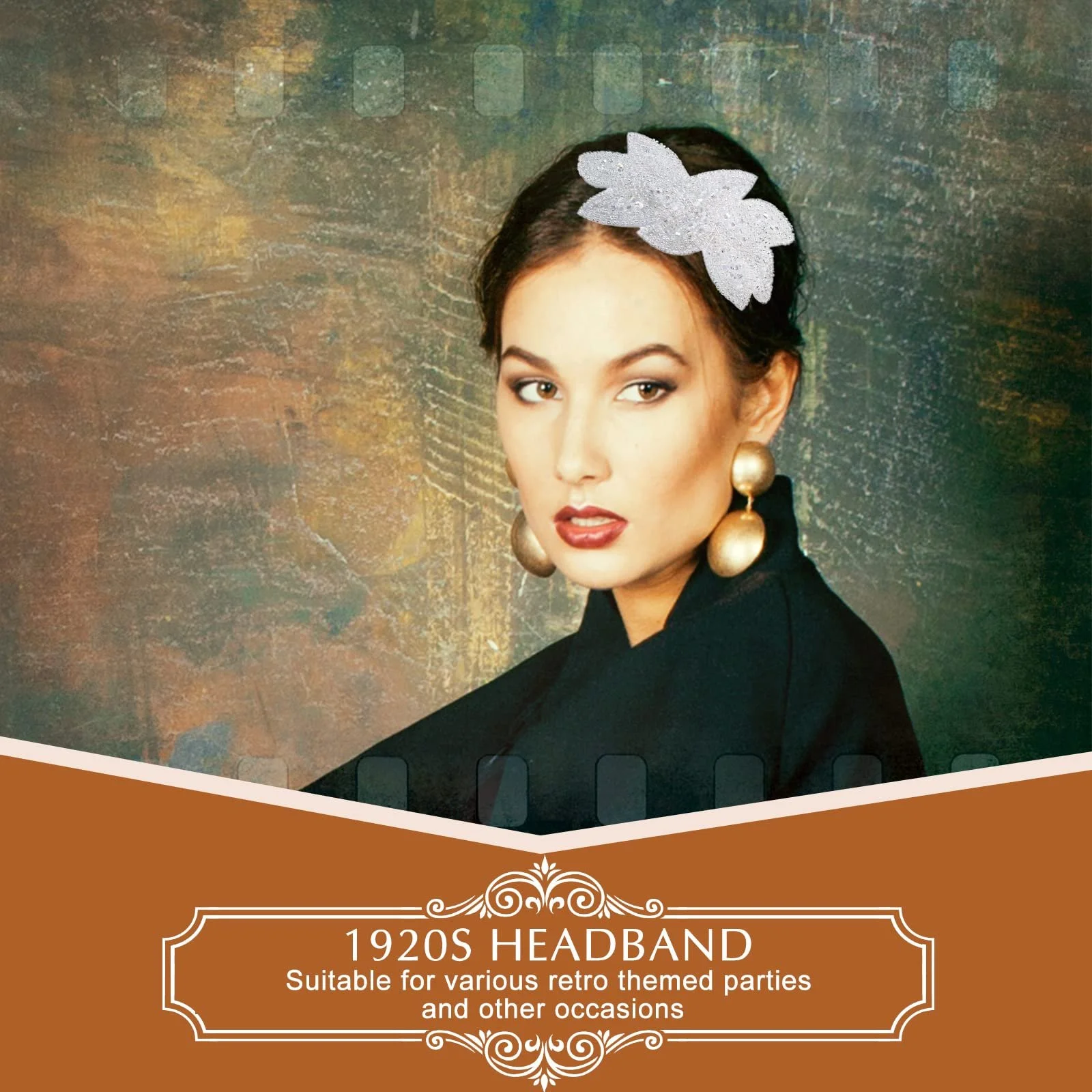 Набор обручей на голову в стиле 1920-х годов., фото №2