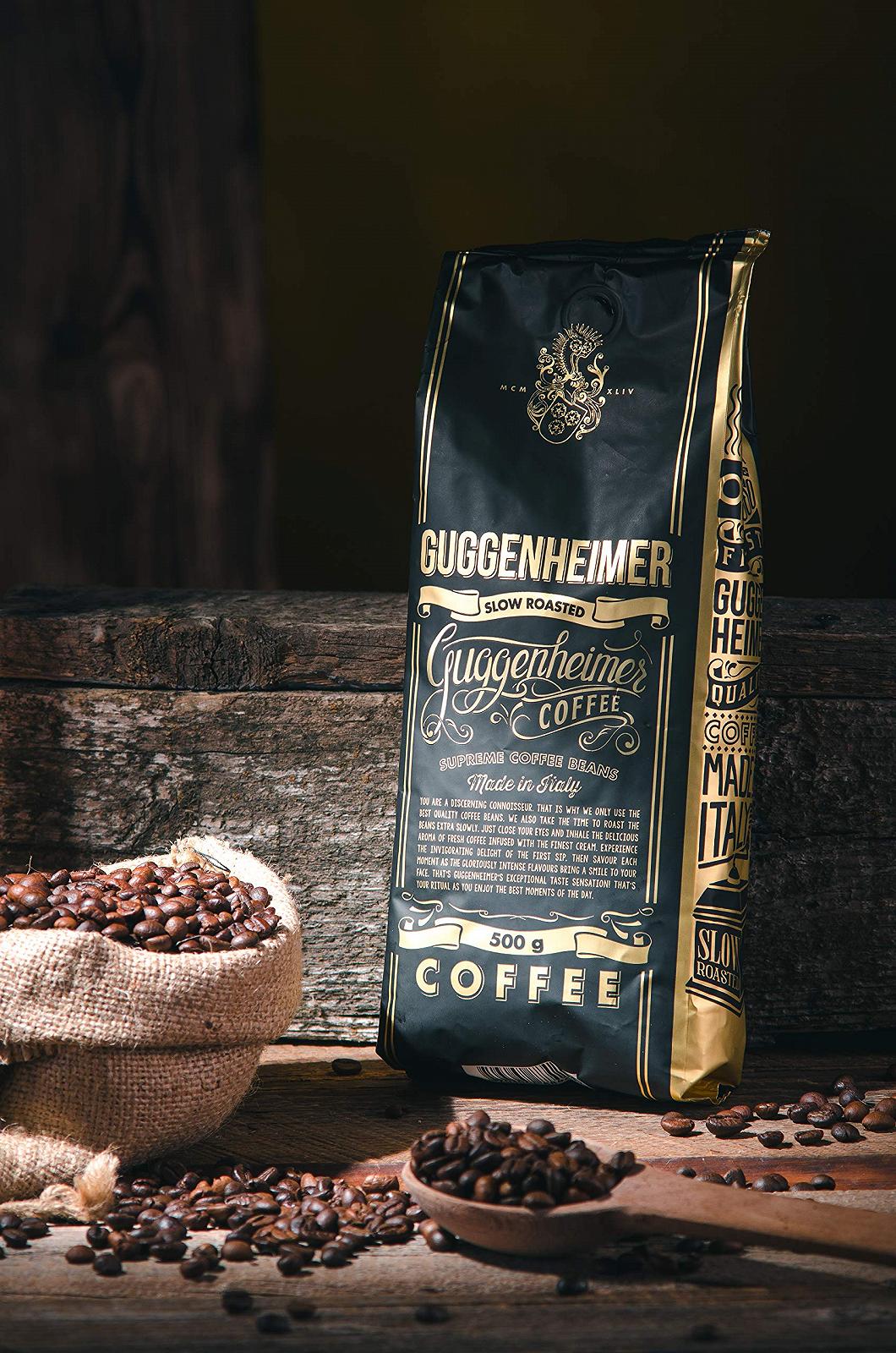 Кава в зернах GUGGENHEIMER COFFEE Дегустаційний набір 1 кг, фото №2