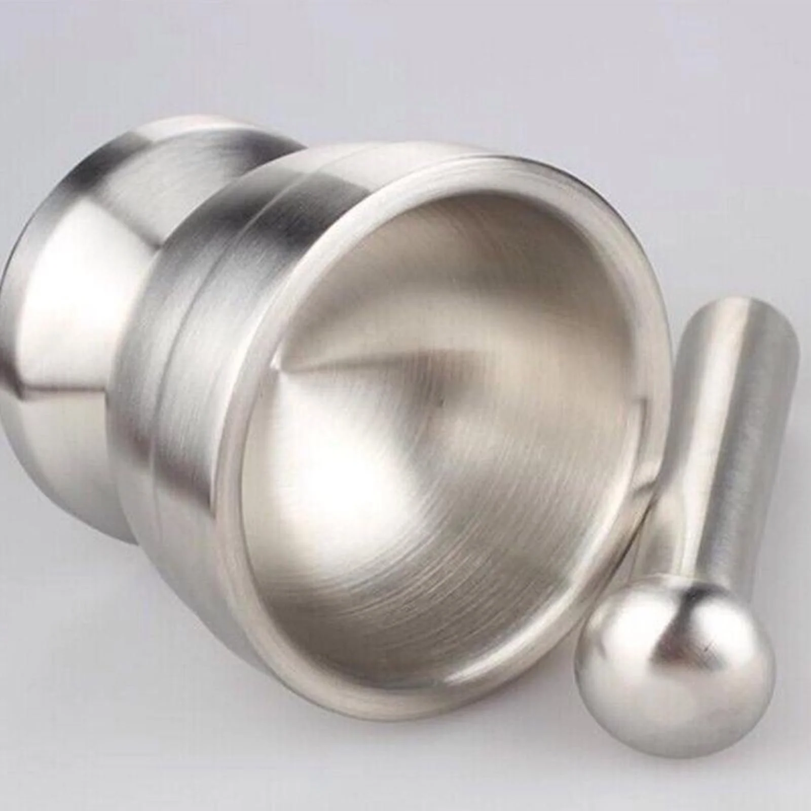 Прес для часнику з чашею з нержавіючої сталі, фото №5