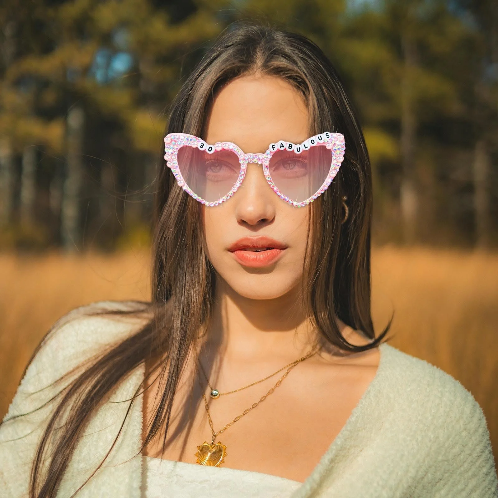 Очки Тип Topfunyy 30th Birthday Белые, фото №3