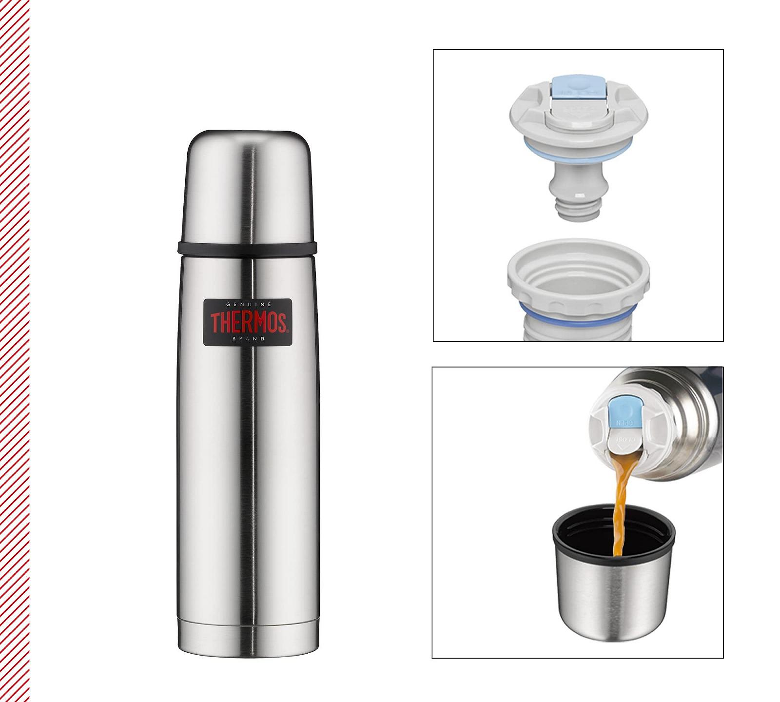 Термос Thermos Light and Compact 4019.205.050 0.5 л Матова нержавіюча сталь, фото №2 Термос Thermos Light and Compact 4019.205.050 0.5 л Матова нержавіюча сталь, фото №2