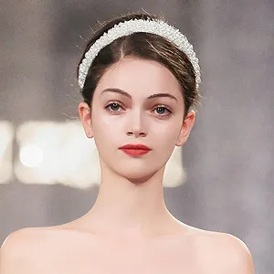 Обруч для волос Женский Жемчуг synthetic.ua - Фото 1