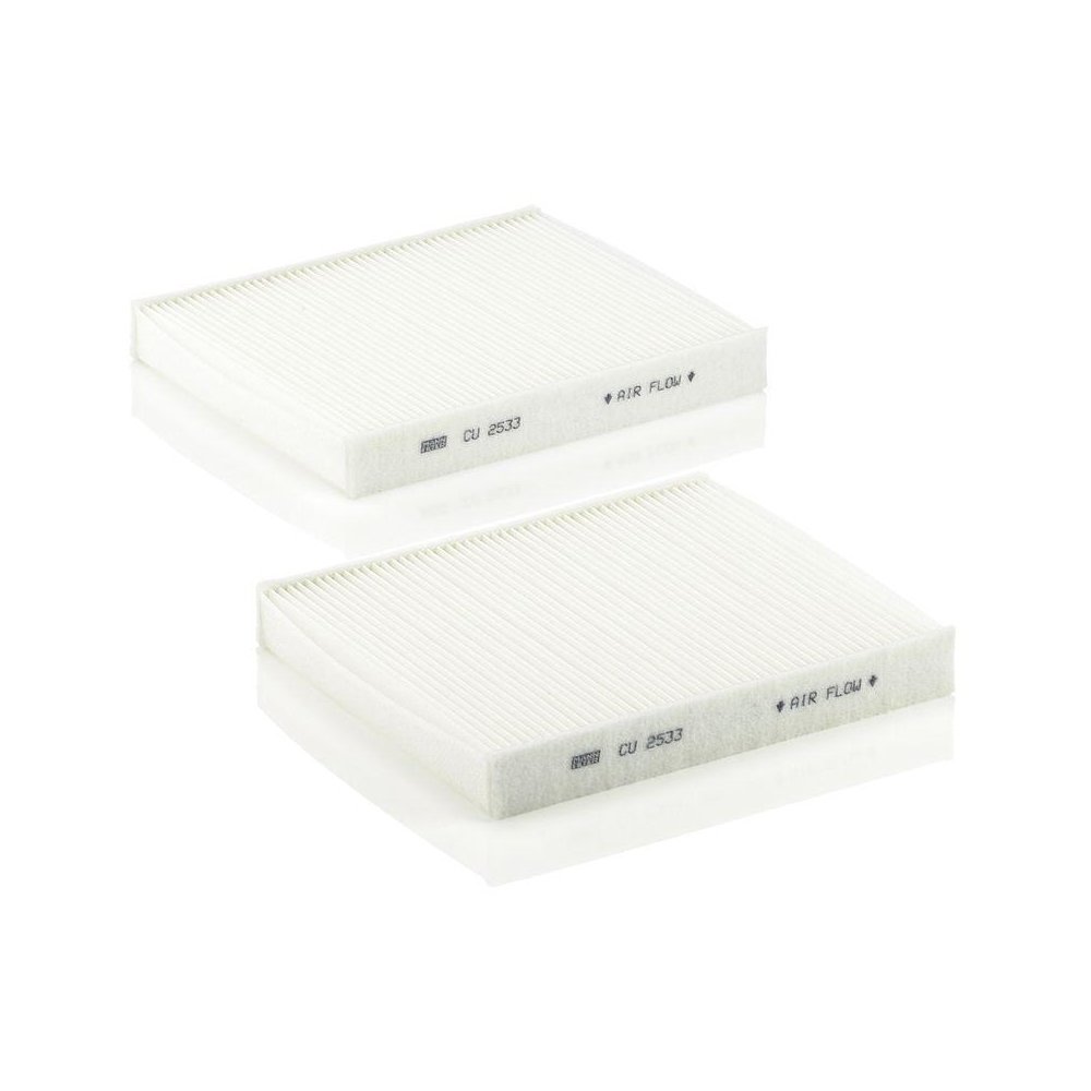 Фильтр салона MANN-FILTER CU 2533-2 BMW, фото №1 Фильтр салона MANN-FILTER CU 2533-2 BMW, фото №1