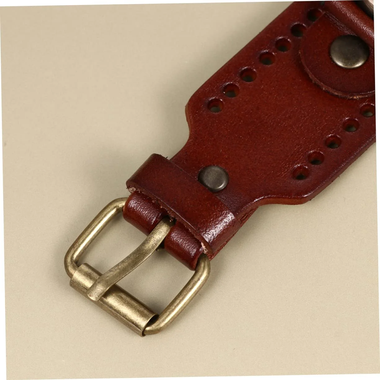 Часы мужские минималистичные VALICLUD Ремешок кожаный Светлый кофе, фото №9