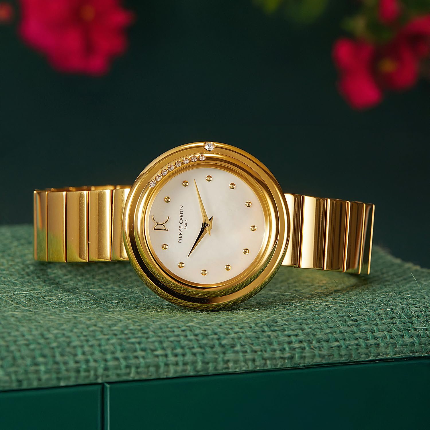 Женские часы Браслет Pierre Cardin Passy Météore CF.1010.MG.2 Золотой, Белый, Разноцветный, фото №5