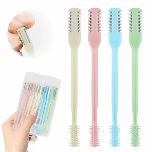 Тример для носа 2-в-1, портативний, ручний, з обертанням на 360° (4 кольори) комплект з 12 штук - Фото 1