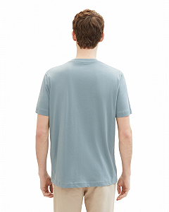 Футболка Tom Tailor LOGO TEE MEN'S 1037735-27475 Серая 2XL synthetic.ua - Фото 1