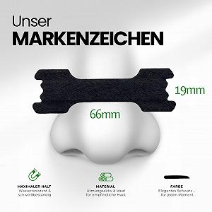 Пластыри для носа Breathe 60 шт. Черный synthetic.ua - Фото 1