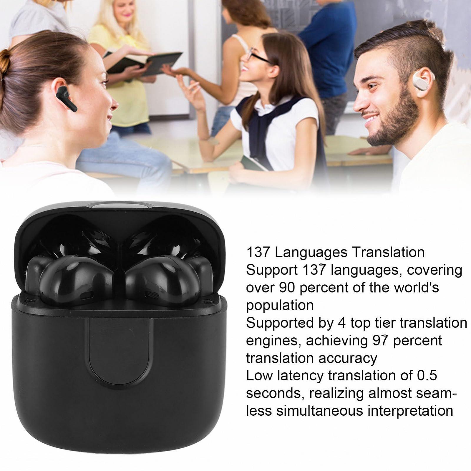 Навушники-перекладачі 137 мов, 3 режими, онлайн переклад в реальному часі, Bluetooth 5.3, фото №2 Навушники-перекладачі 137 мов, 3 режими, онлайн переклад в реальному часі, Bluetooth 5.3, фото №2