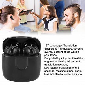 Наушники-переводчики 137 языков, 3 режима, онлайн перевод в реальном времени, Bluetooth 5.3 цена на synthetic.ua - Фото 1 Наушники-переводчики 137 языков, 3 режима, онлайн перевод в реальном времени, Bluetooth 5.3 synthetic.ua - Фото 1
