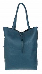 Женская сумка с открытой ручкой Girly Handbags из натуральной кожи - Фото 1