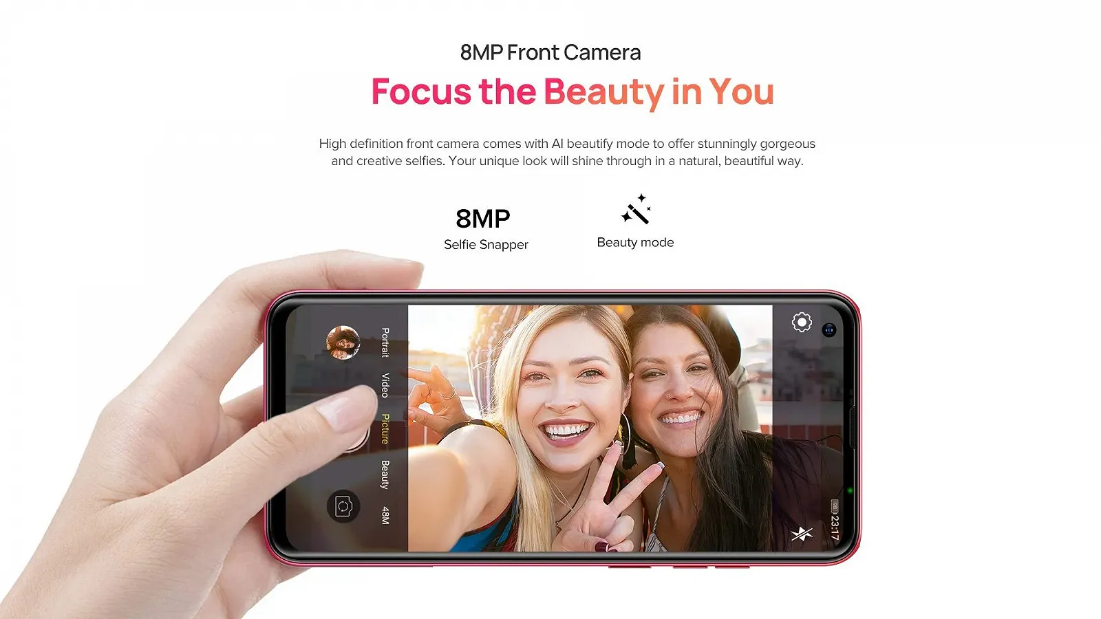 Смартфон Ulefone Note 11P 8/128GB 6.55", фото №5 Смартфон Ulefone Note 11P 8/128GB 6.55", фото №5