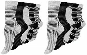 Женские носки Хлопок в горошек и полоску - Фото 1