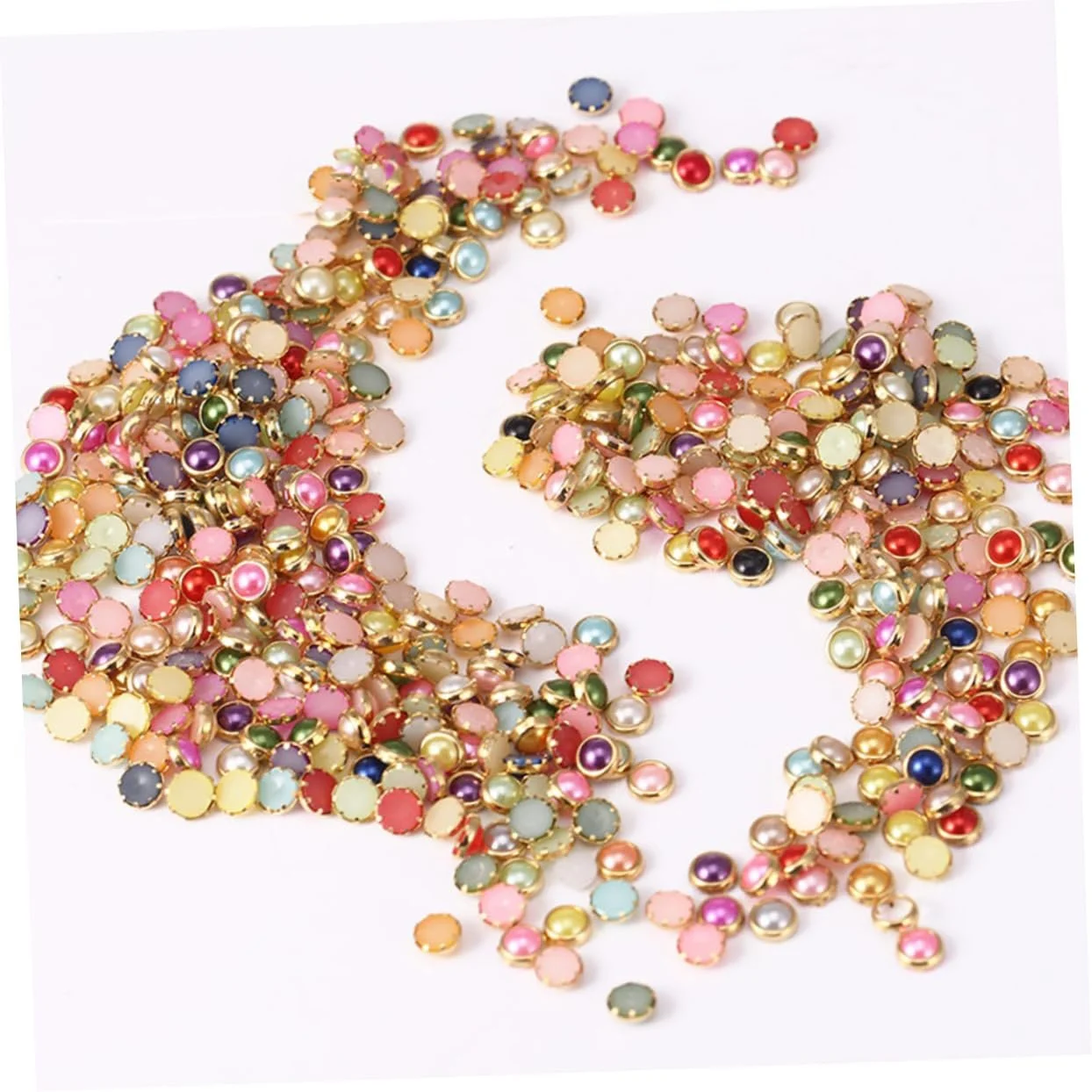 Стрази для нігтів Beavorty Маса Камені 3D Діаманти, фото №1