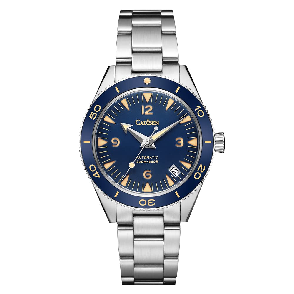 Чоловічий годинник Cadisen Automatic Minimalist з металевим ремінцем, фото №1