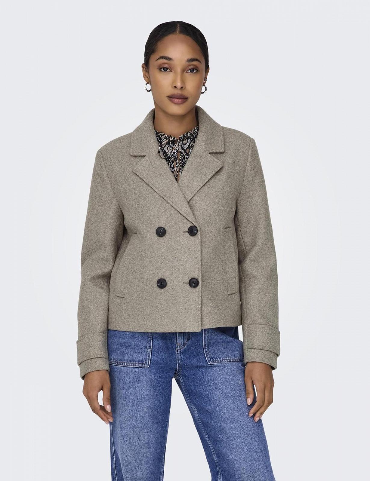 Пальто ONLY ONLFREJA Жіночий, фото №3 Пальто ONLY ONLFREJA Жіночий, фото №3