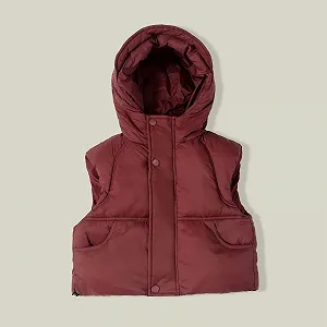 Жилет стьобаний дитячий однотонний synthetic.ua - Фото 1