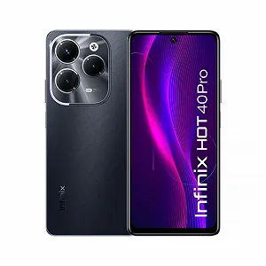Смартфон Infinix Hot 40 Pro 8/256GB Black - Фото 1