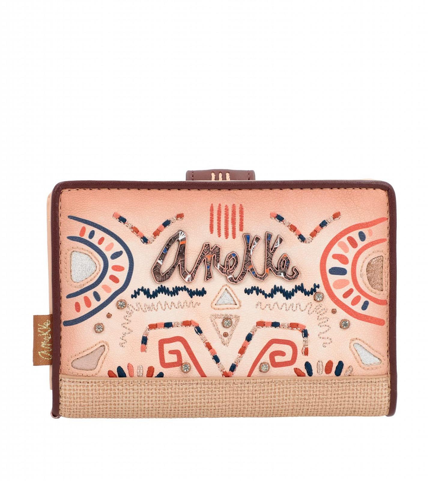 Гаманець Anekke Середній Жіночий Твердий Етнічний принт Різнокольоровий, фото №2 Гаманець Anekke Середній Жіночий Твердий Етнічний принт Різнокольоровий, фото №2