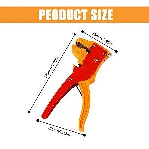 Стриппер для проводов электрический Quickwire регулируемый типа «клюв утки» для кабелей и обжима проводов synthetic.ua - Фото 1