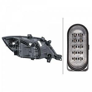 Фара головного світла HELLA 1LH 246 047-071 для DAF, MERCEDES-BENZ, ліва synthetic.ua - Фото 1