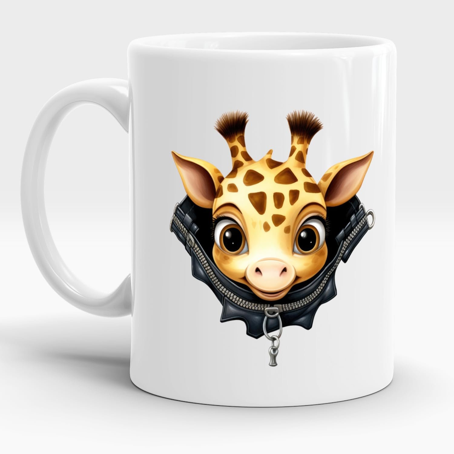 Дитяча чашка Жираф Дитячий кумедний - Ідеально підходить для гарячих та холодних напоїв, фото №3