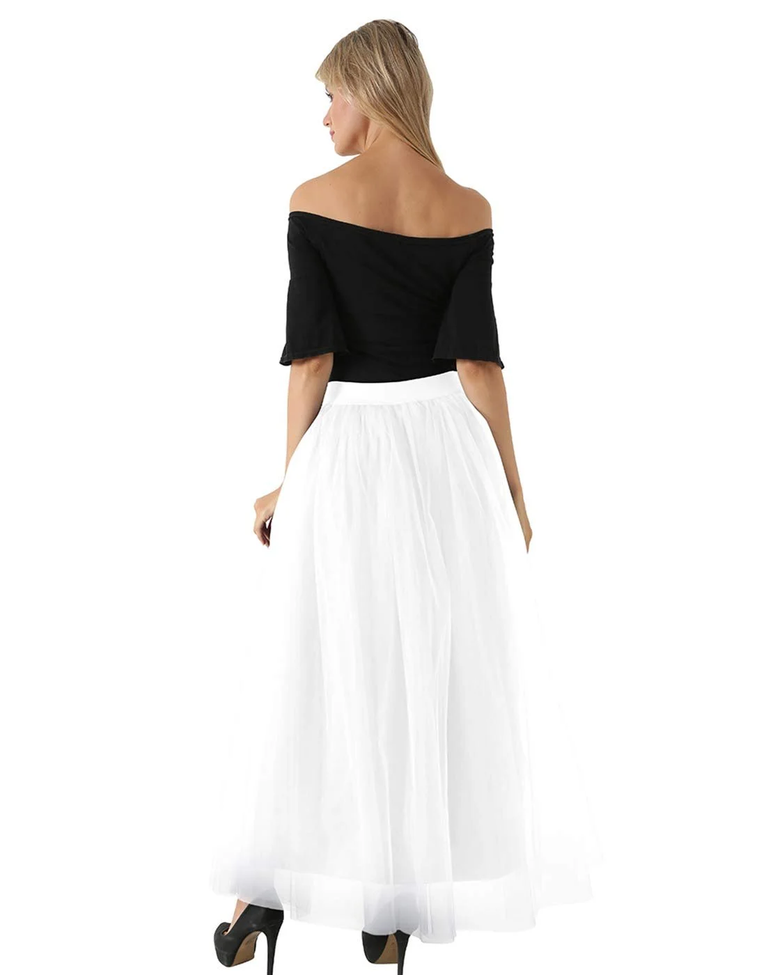 Спідниця FEOYA Довга 4-шарова Максі, фото №2