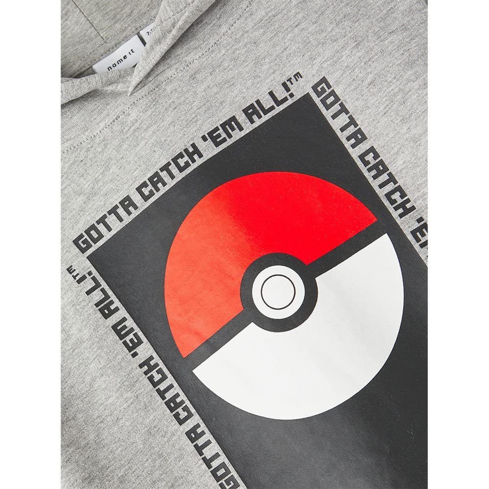 Худи NAME IT с капюшоном и принтом Pokemon, фото №5