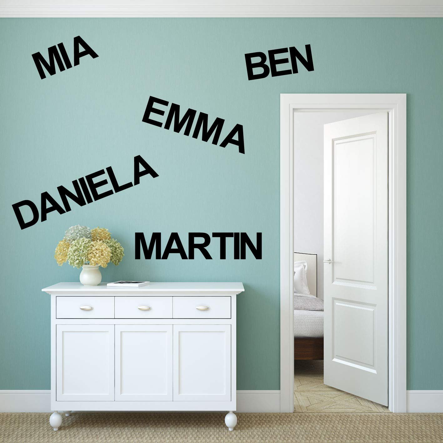 Наклейка на стіну Klebe-Drauf 58 літер 2,5 см, фото №2