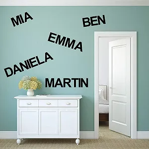 Наклейка на стіну Klebe-Drauf 58 літер 2,5 см synthetic.ua - Фото 1